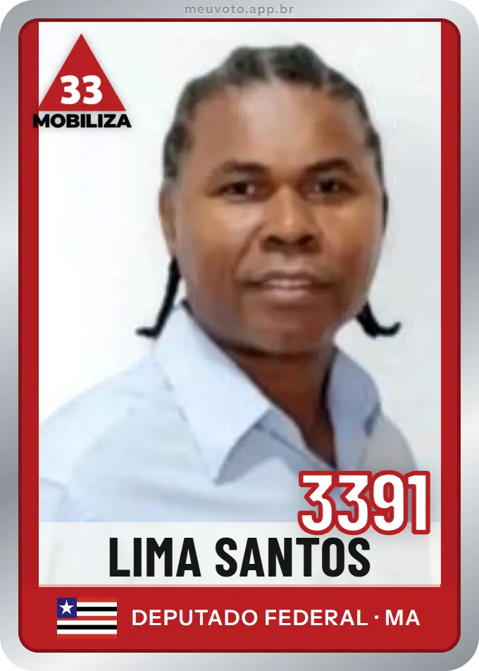 Carta de Lima Santos, número 3391, Mobiliza