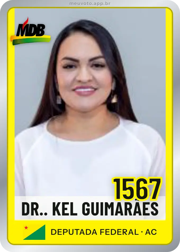 Carta de Dr.. Kel Guimarães, número 1567, MDB