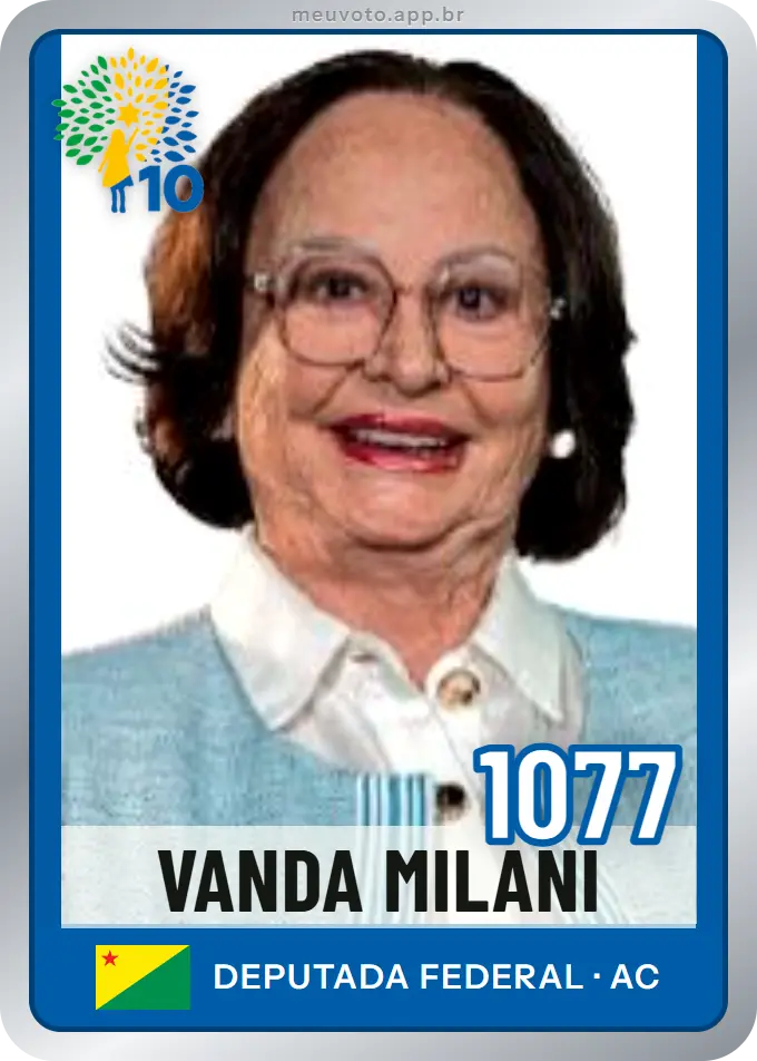 Carta de Vanda Milani, número 1077, Republicanos