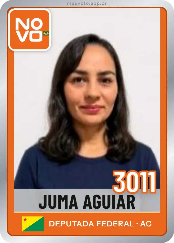 Carta de Juma Aguiar, número 3011, Novo