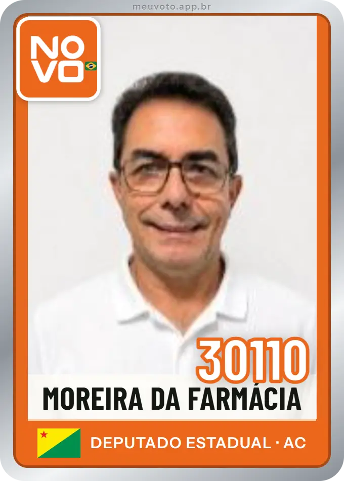 Carta de Moreira da Farmácia, número 30110, Novo