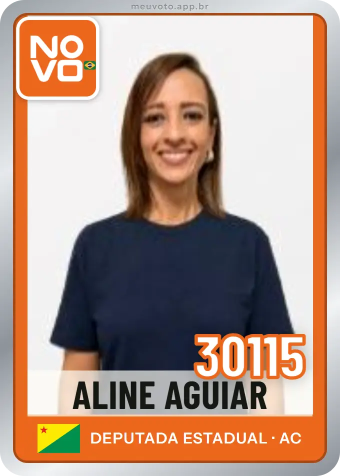 Carta de Aline Aguiar, número 30115, Novo
