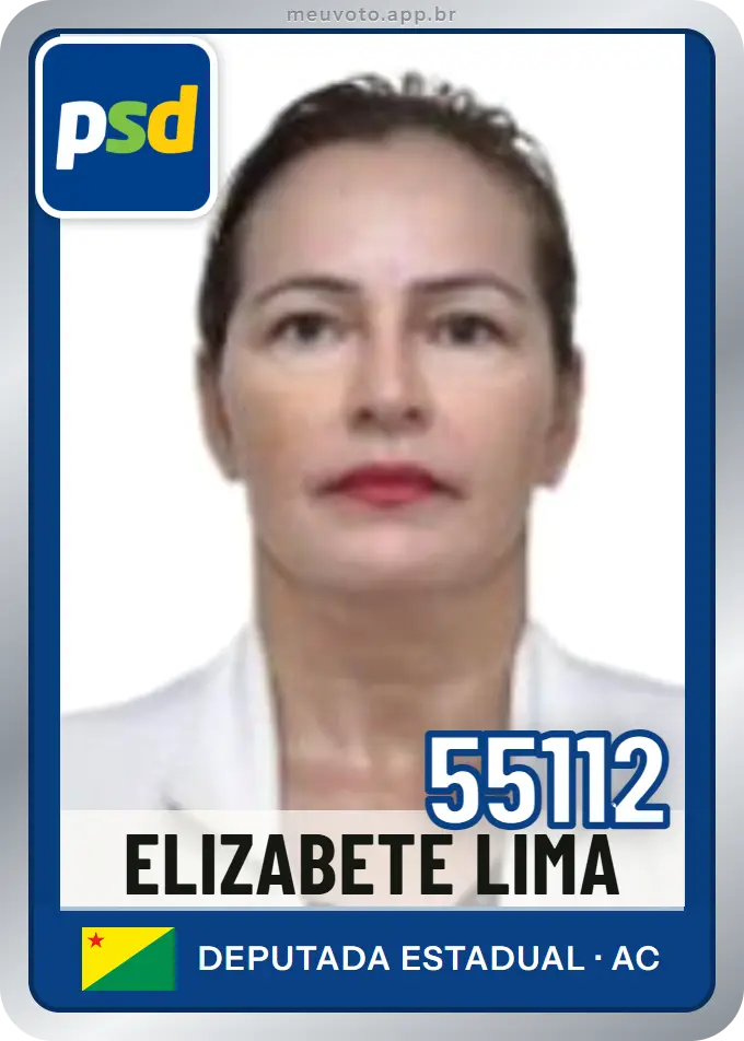 Carta de Elizabete Lima, número 55112, PSD