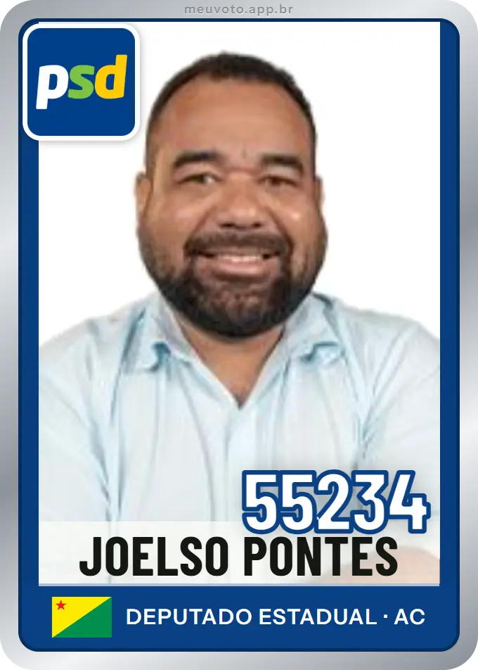 Carta de Joelso Pontes, número 55234, PSD