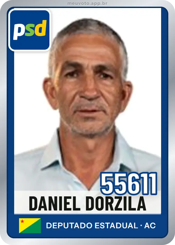 Carta de Daniel Dorzila, número 55611, PSD