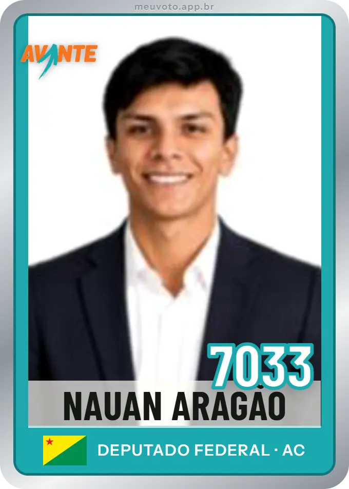 Carta de Nauan Aragão, número 7033, Avante
