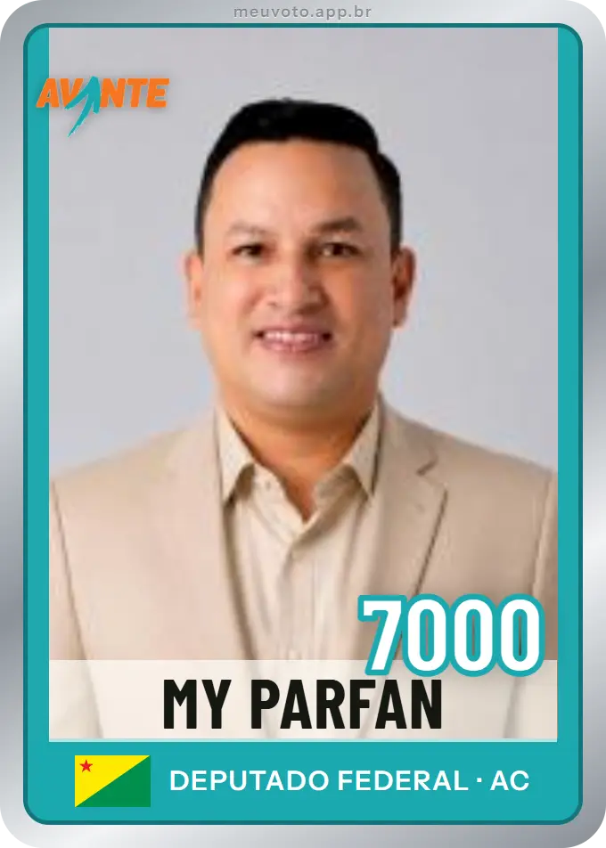 Carta de My Parfan, número 7000, Avante
