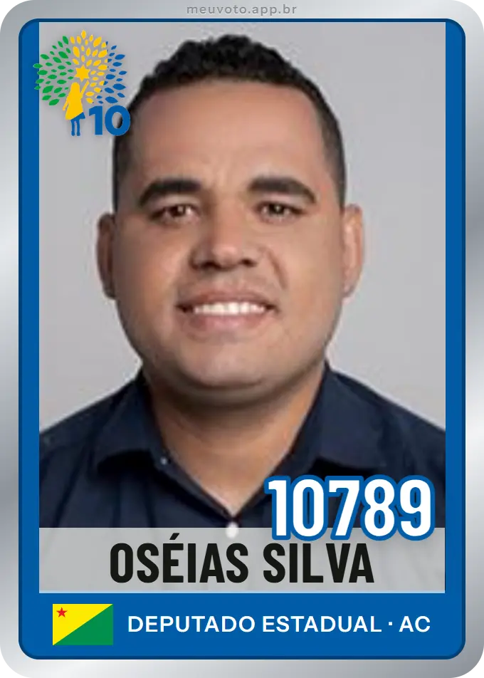 Carta de Oséias Silva, número 10789, Republicanos
