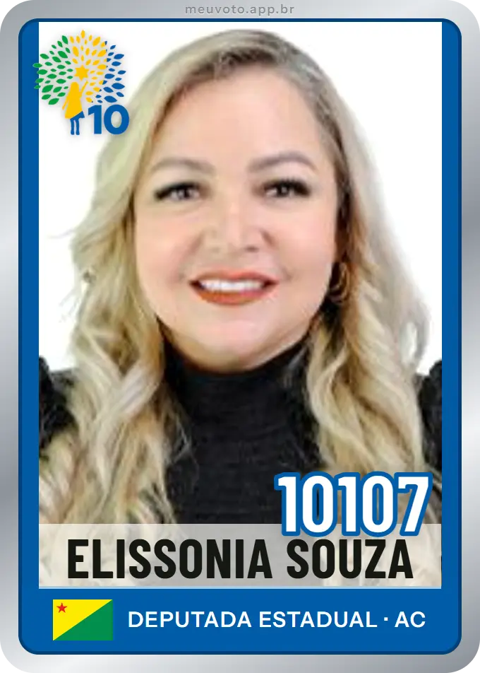 Carta de Elissonia Souza, número 10107, Republicanos