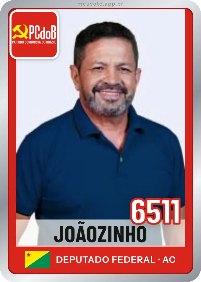 Carta de Joãozinho, número 6511, PCdoB