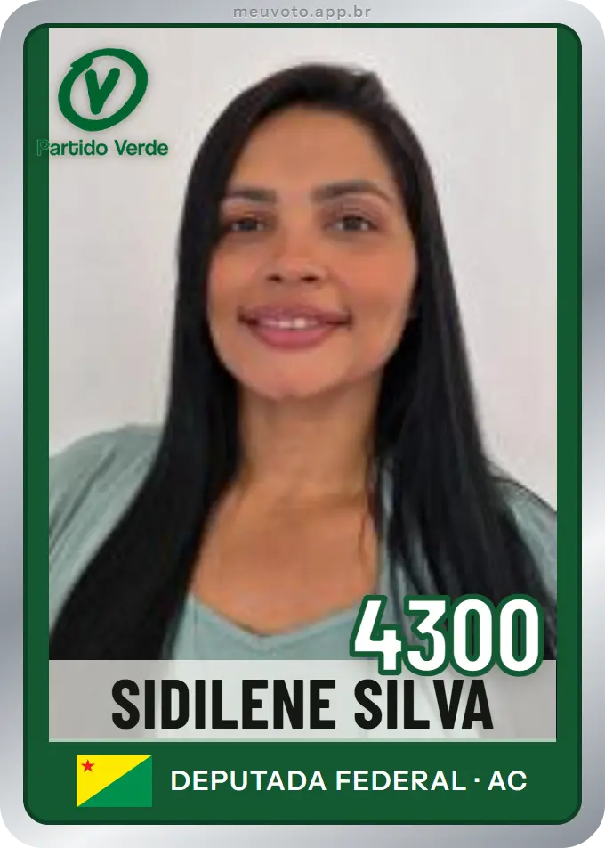 Carta de Sidilene Silva, número 4300, PV