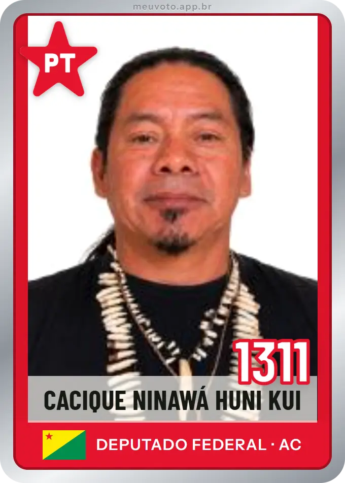 Carta de Cacique Ninawá Huni Kui, número 1311, PT