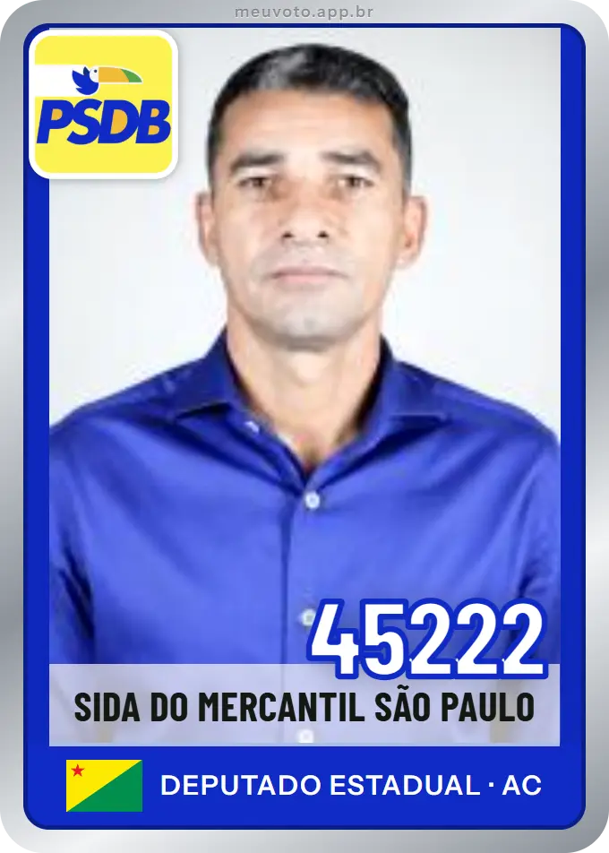 Carta de Sida do Mercantil São Paulo, número 45222, PSDB