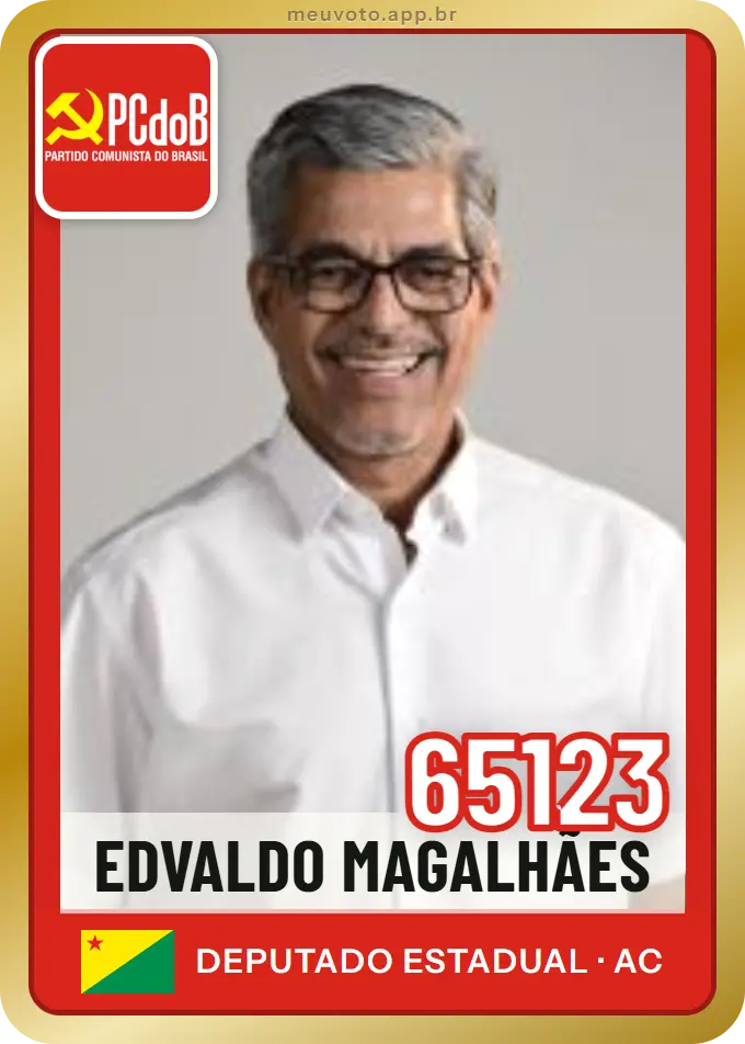 Carta de Edvaldo Magalhães, número 65123, PCdoB