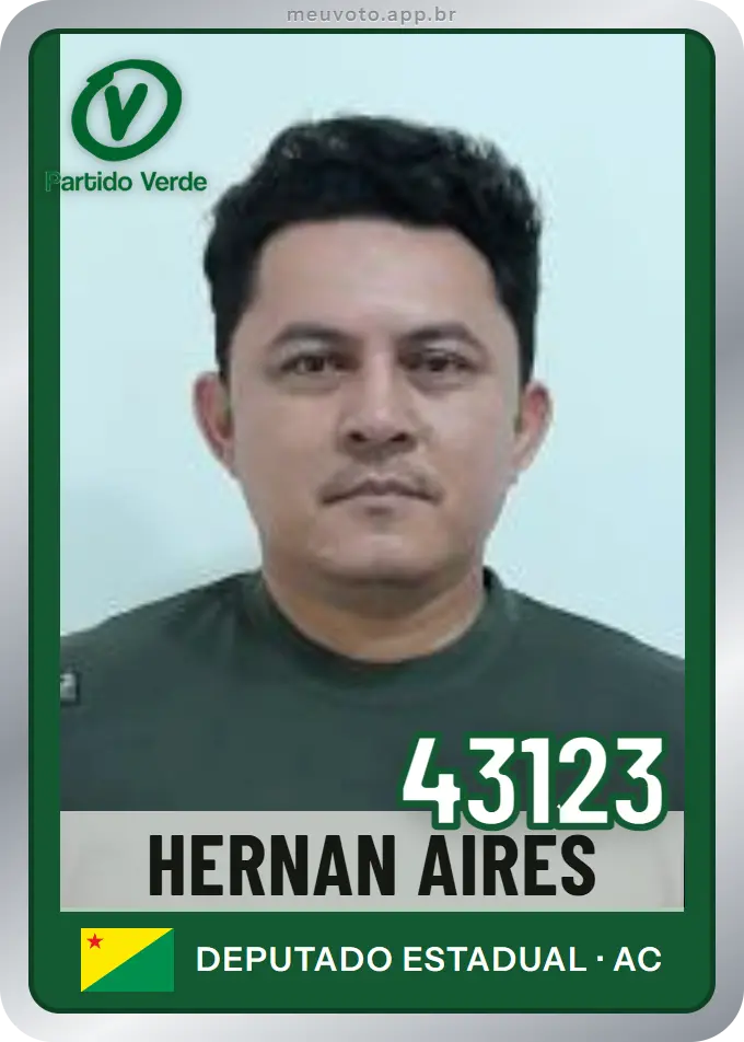 Carta de Hernan Aires, número 43123, PV