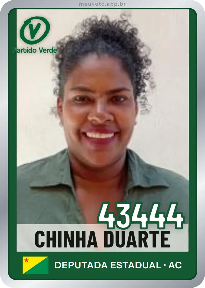 Carta de Chinha Duarte, número 43444, PV