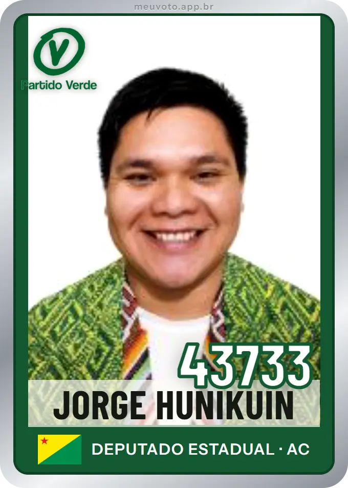 Carta de Jorge Hunikuin, número 43733, PV