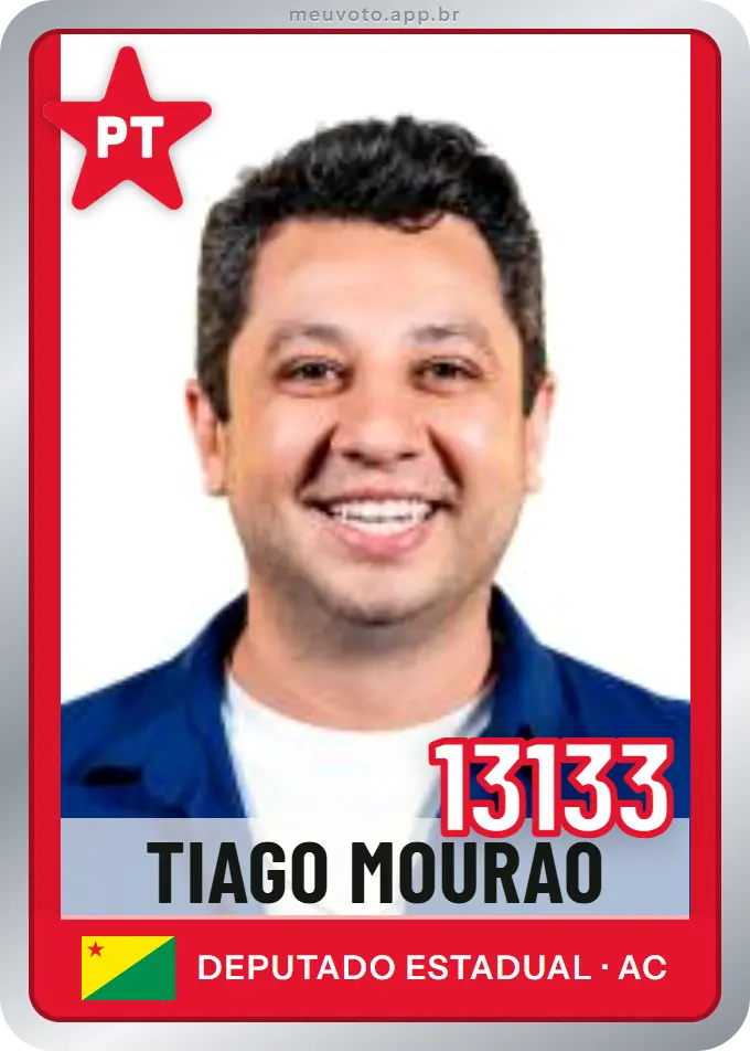 Carta de Tiago Mourão, número 13133, PT