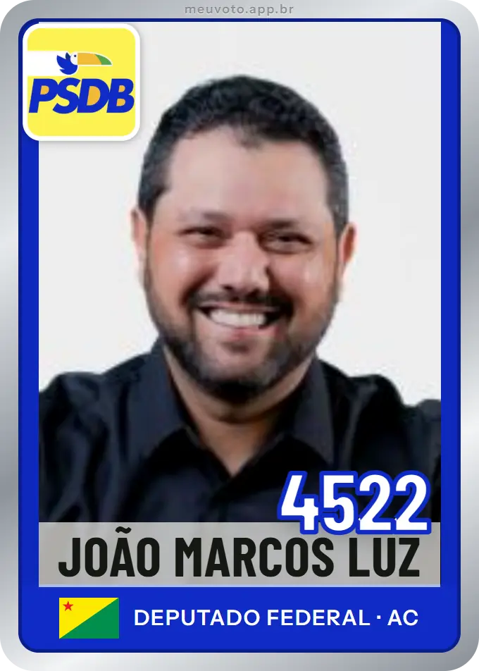 Carta de João Marcos Luz, número 4522, PSDB