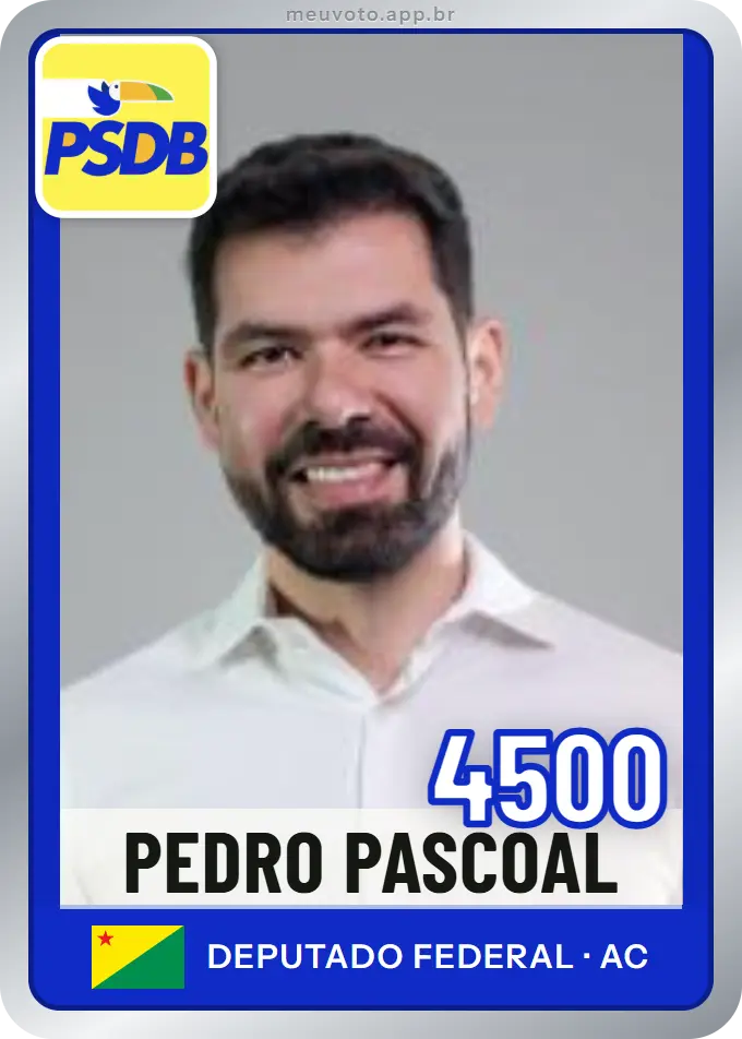 Carta de Pedro Pascoal, número 4500, PSDB