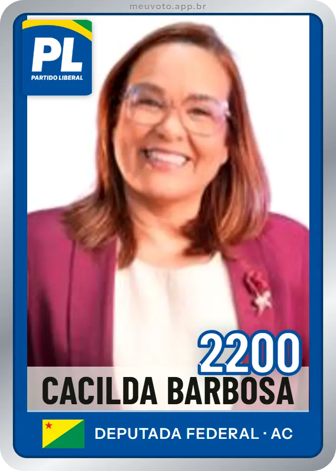 Carta de Cacilda Barbosa, número 2200, PL