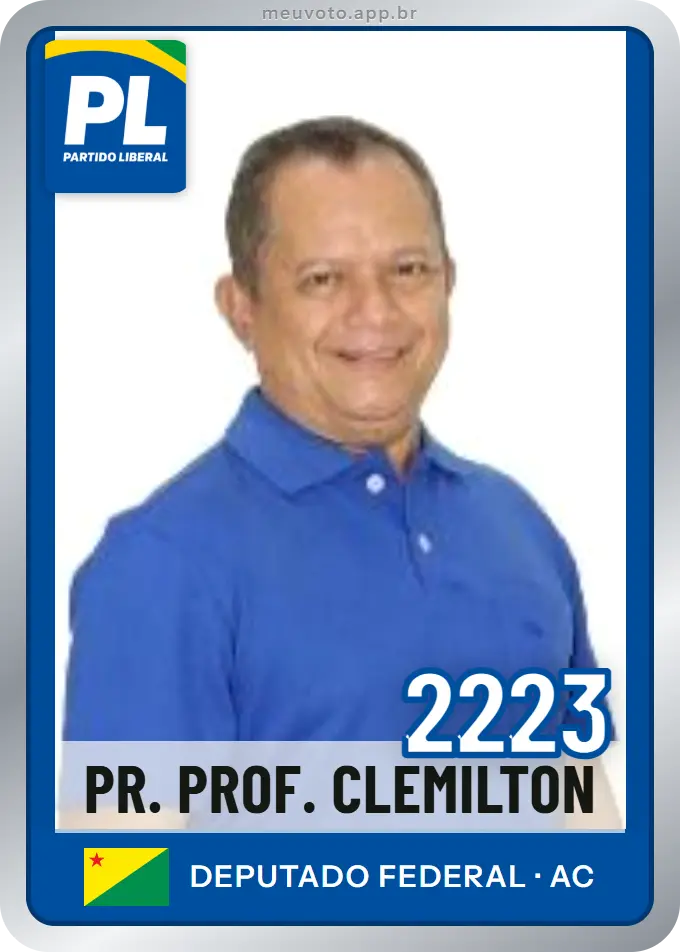 Carta de Pr. Prof. Clemilton, número 2223, PL