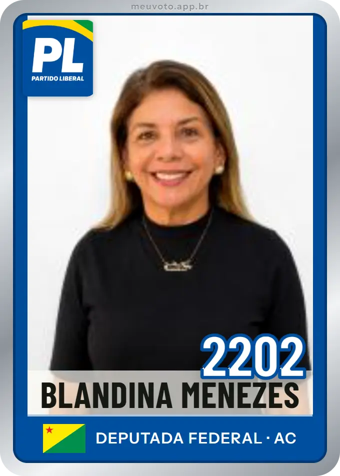 Carta de Blandina Menezes, número 2202, PL