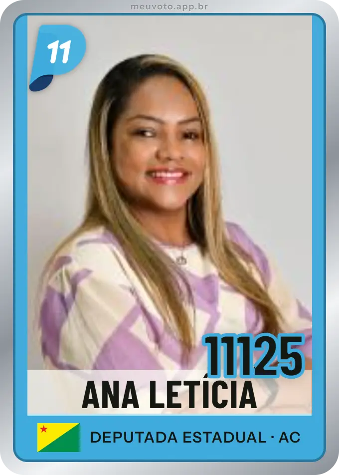 Carta de Ana Letícia, número 11125, PP