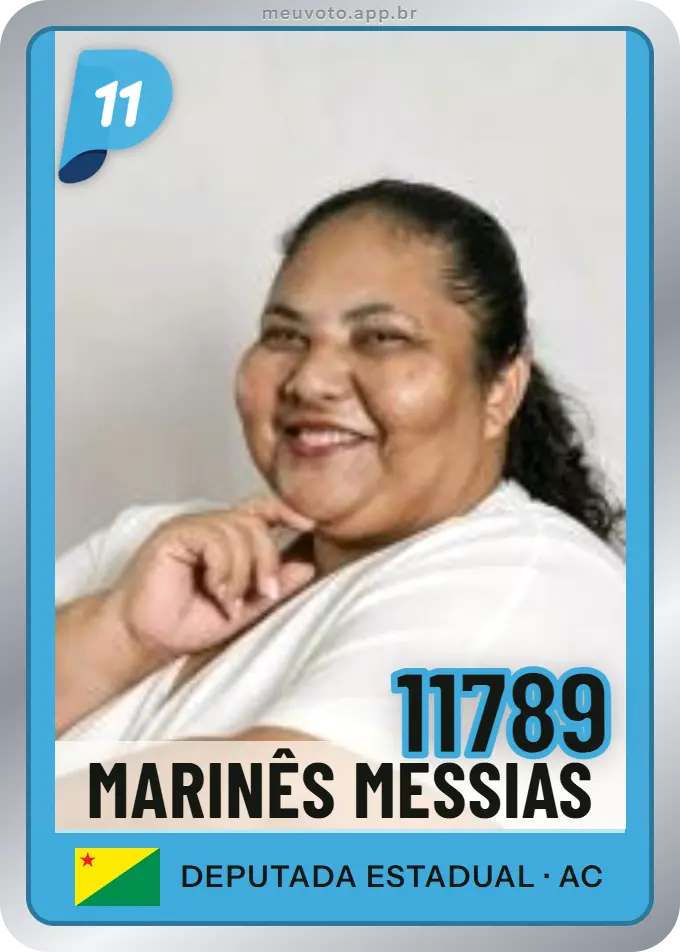 Carta de Marinês Messias, número 11789, PP