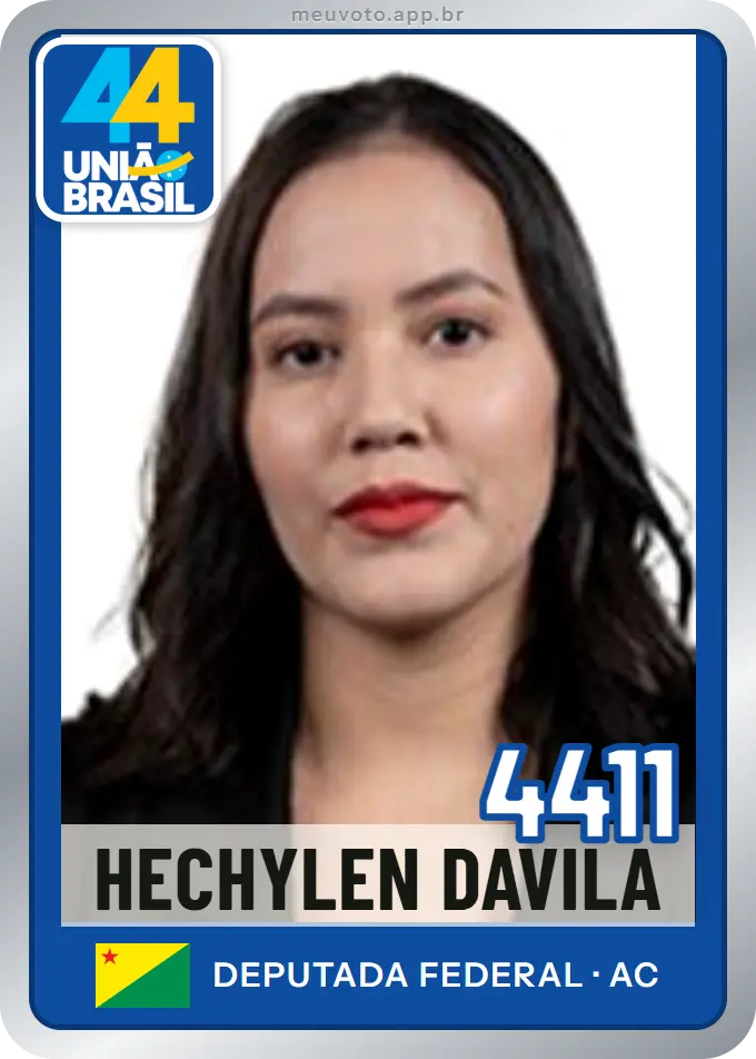 Carta de Hechylen Davila, número 4411, União