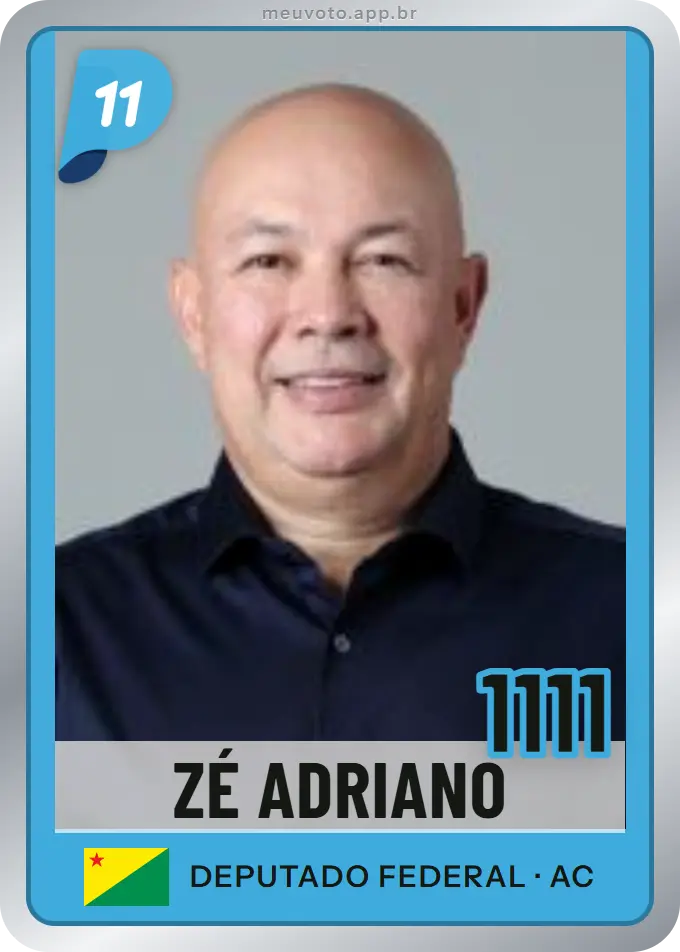Carta de Zé Adriano, número 1111, PP