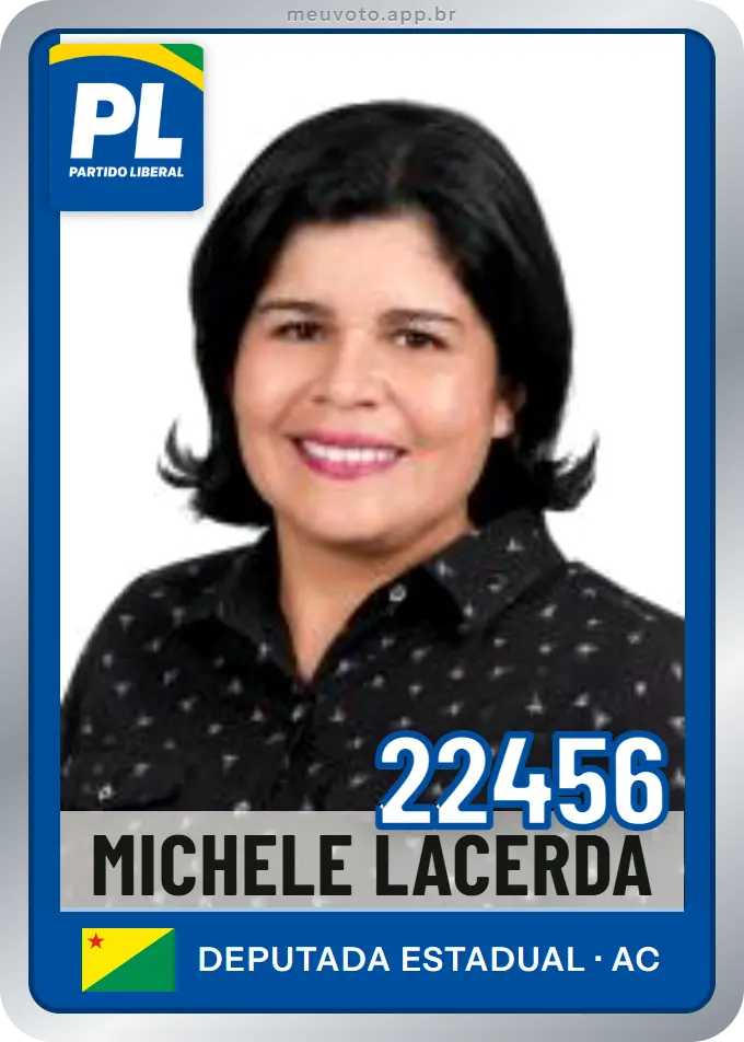 Carta de Michele Lacerda, número 22456, PL