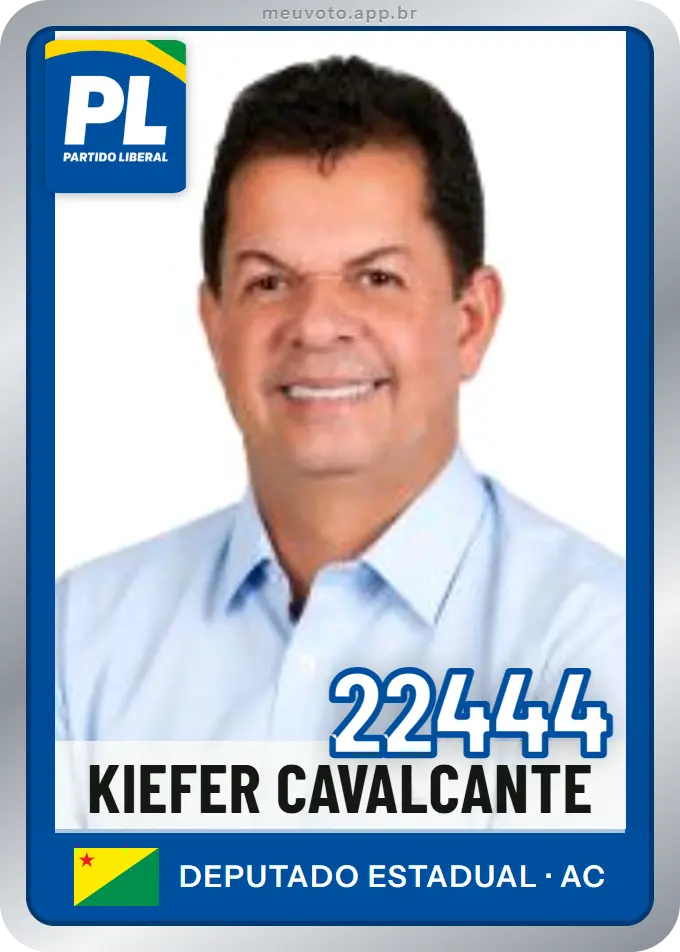 Carta de Kiefer Cavalcante, número 22444, PL