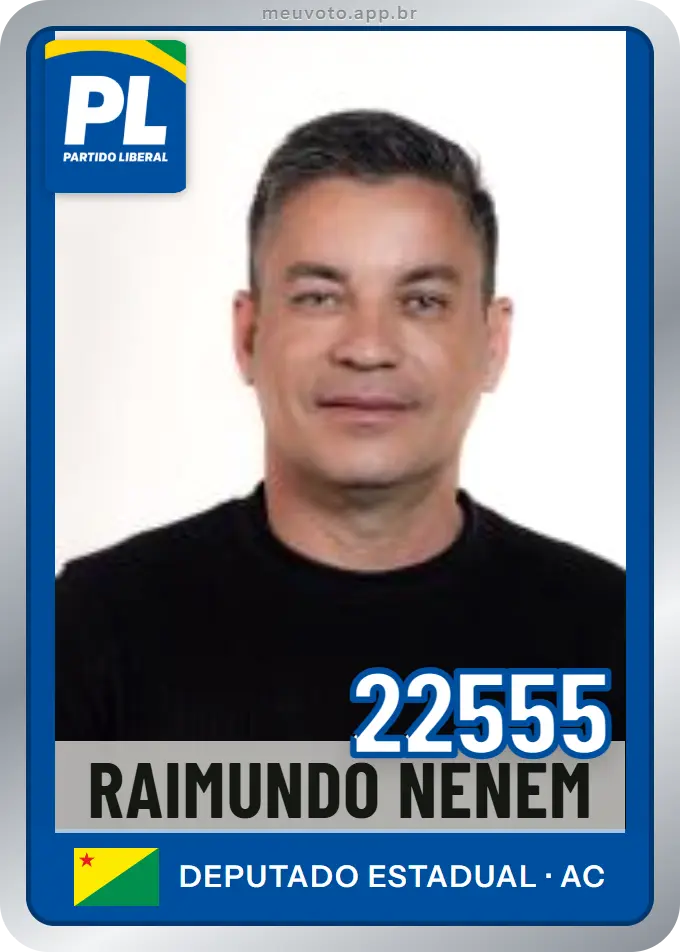 Carta de Raimundo Neném, número 22555, PL