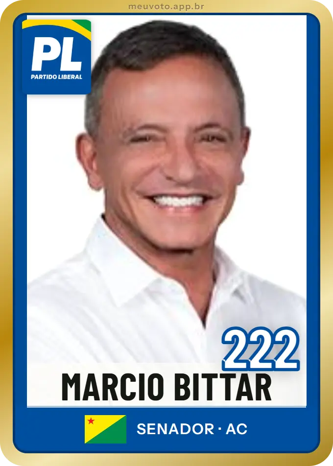 Carta de Marcio Bittar, número 222, PL