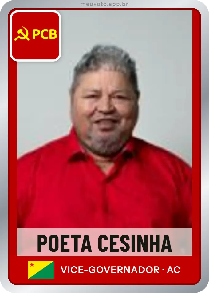 Carta de Poeta Cesinha, PCB