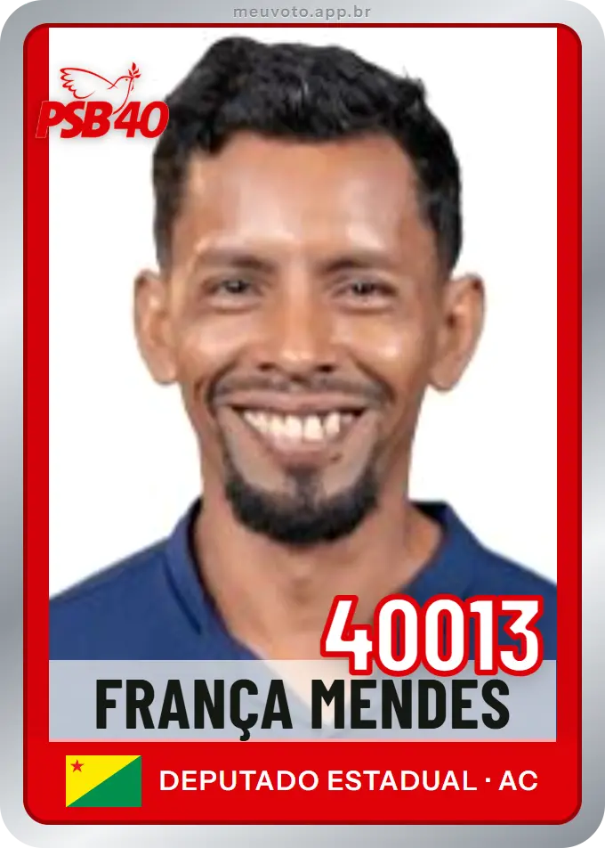 Carta de França Mendes, número 40013, PSB