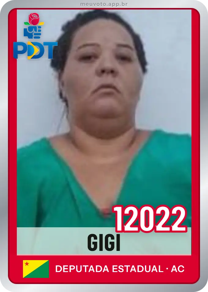 Carta de Gigi, número 12022, PDT