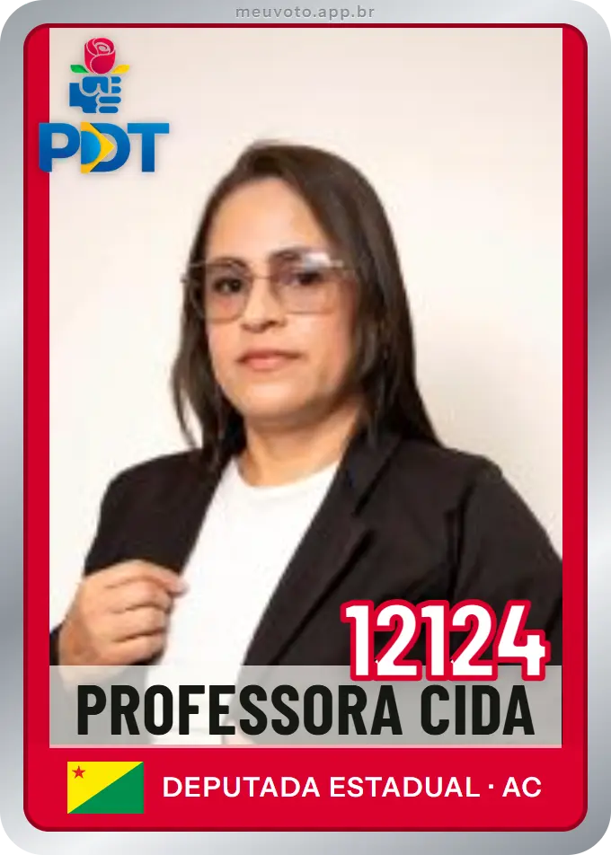 Carta de Professora Cida, número 12124, PDT