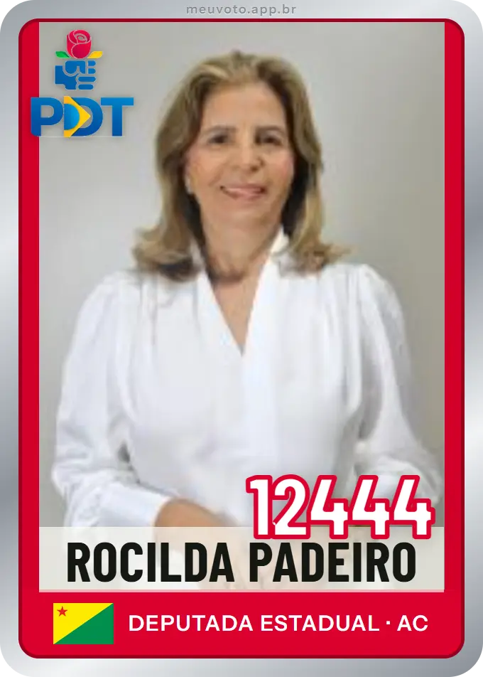 Carta de Rocilda Padeiro, número 12444, PDT