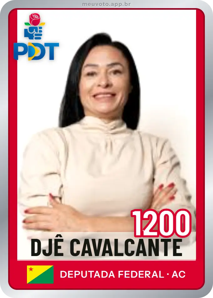 Carta de Djê Cavalcante, número 1200, PDT