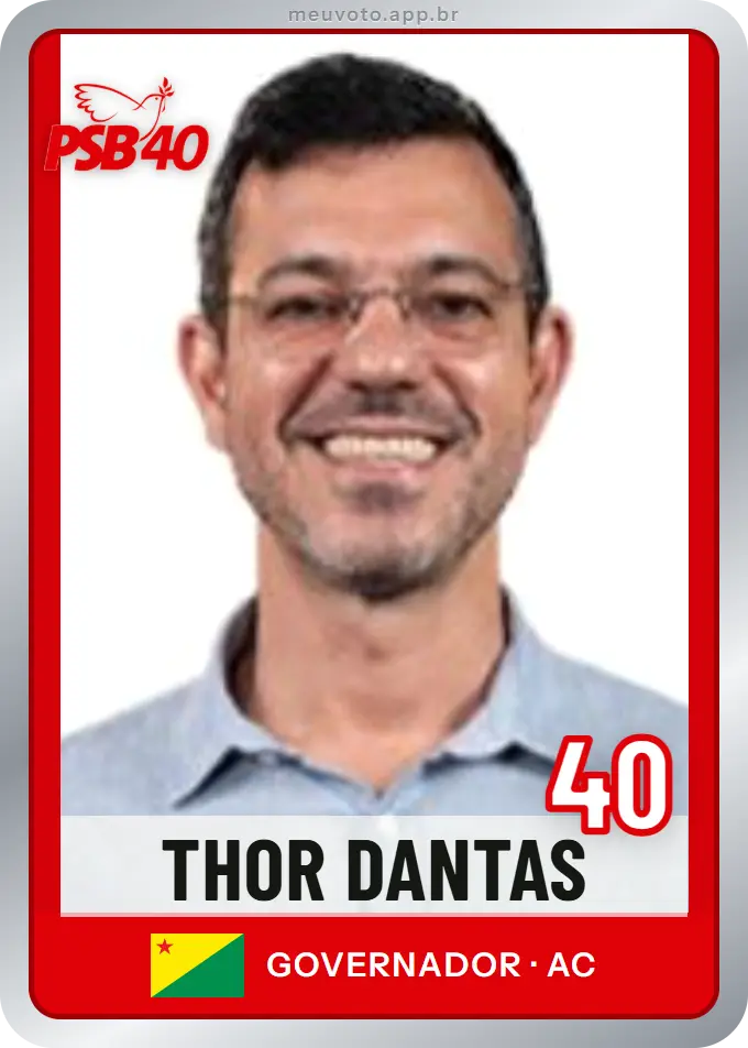 Carta de Thor Dantas, número 40, PSB