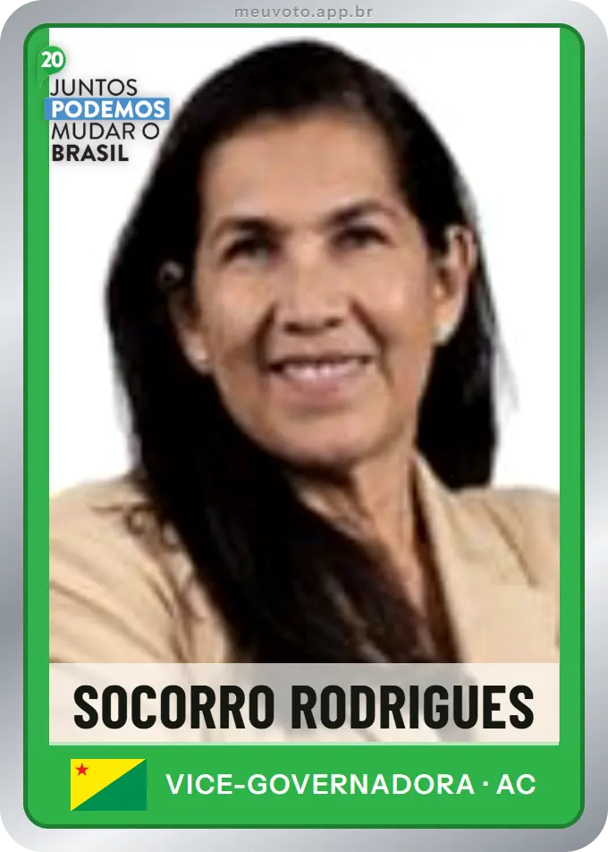 Carta de Socorro Rodrigues, Podemos