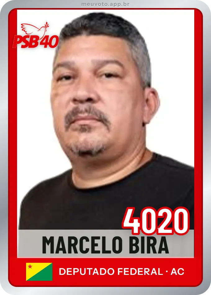 Carta de Marcelo Bira, número 4020, PSB