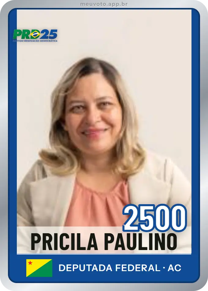 Carta de Pricila Paulino, número 2500, PRD