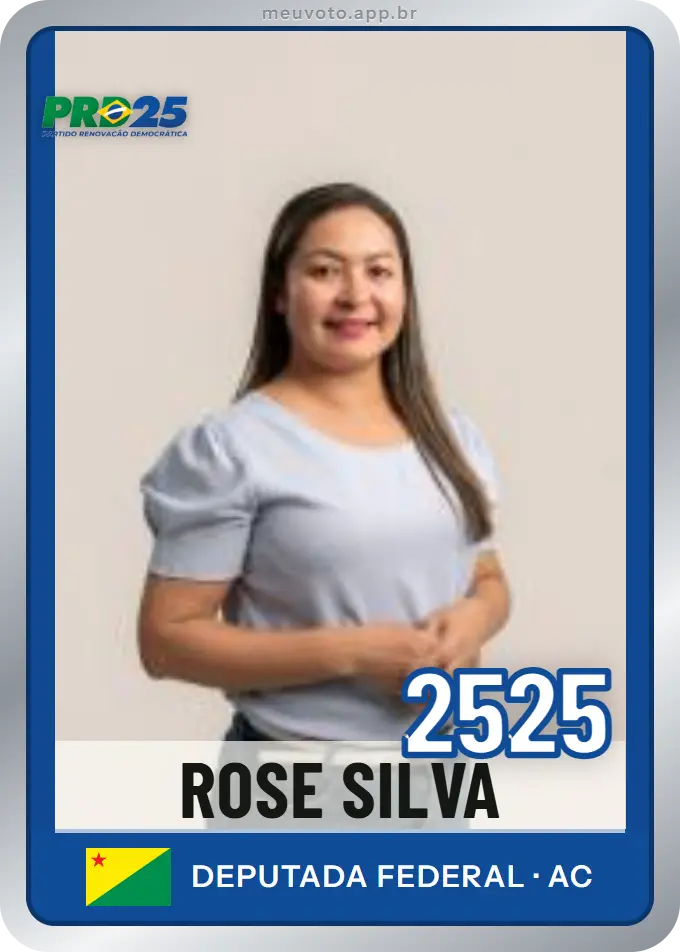 Carta de Rose Silva, número 2525, PRD