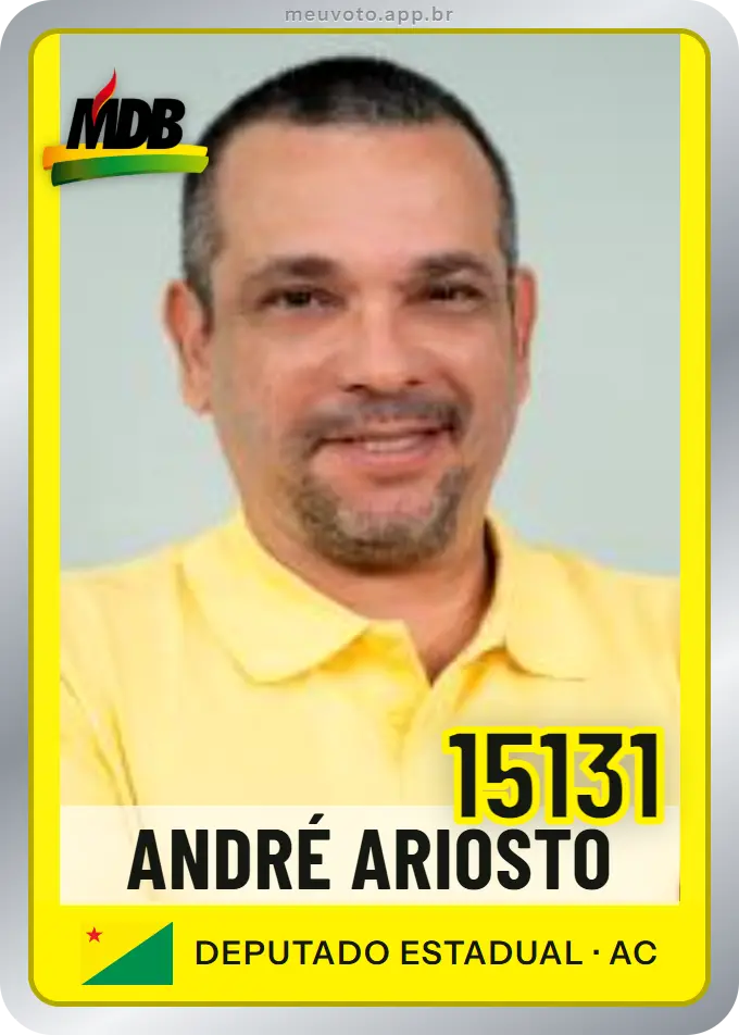 Carta de André Ariosto, número 15131, MDB
