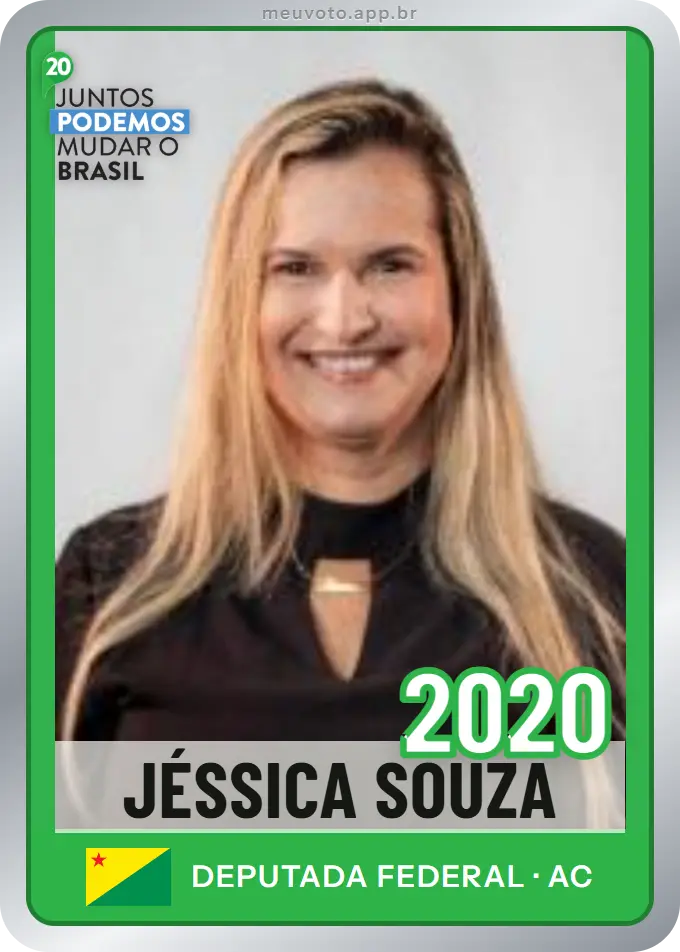Carta de Jéssica Souza, número 2020, Podemos