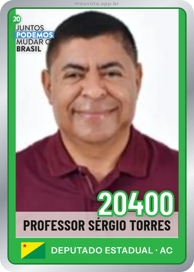 Carta de Professor Sérgio Torres, número 20400, Podemos