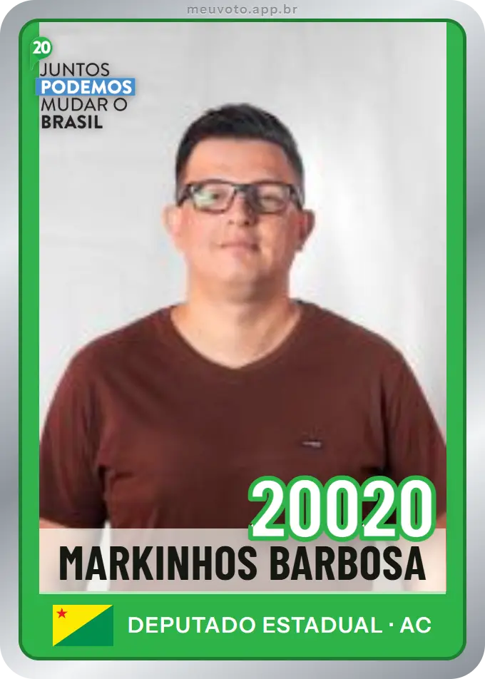 Carta de Markinhos Barbosa, número 20020, Podemos